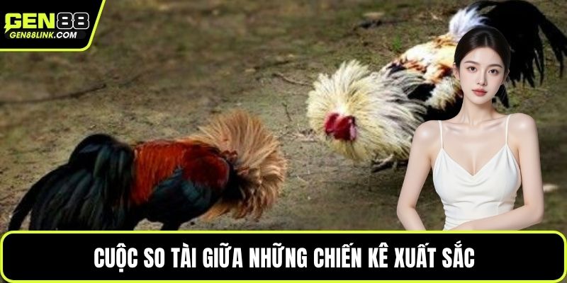 Cuộc so tài giữa những chiến kê xuất sắc