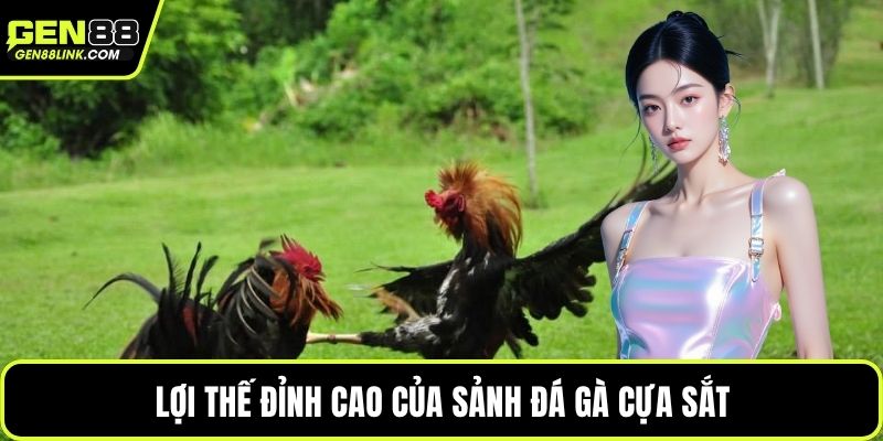 Đá Gà Cựa Sắt Gen88 – Kỹ Thuật Và Chiến Thuật Đỉnh Cao 2 Lợi thế đỉnh cao của sảnh đá gà cựa sắt